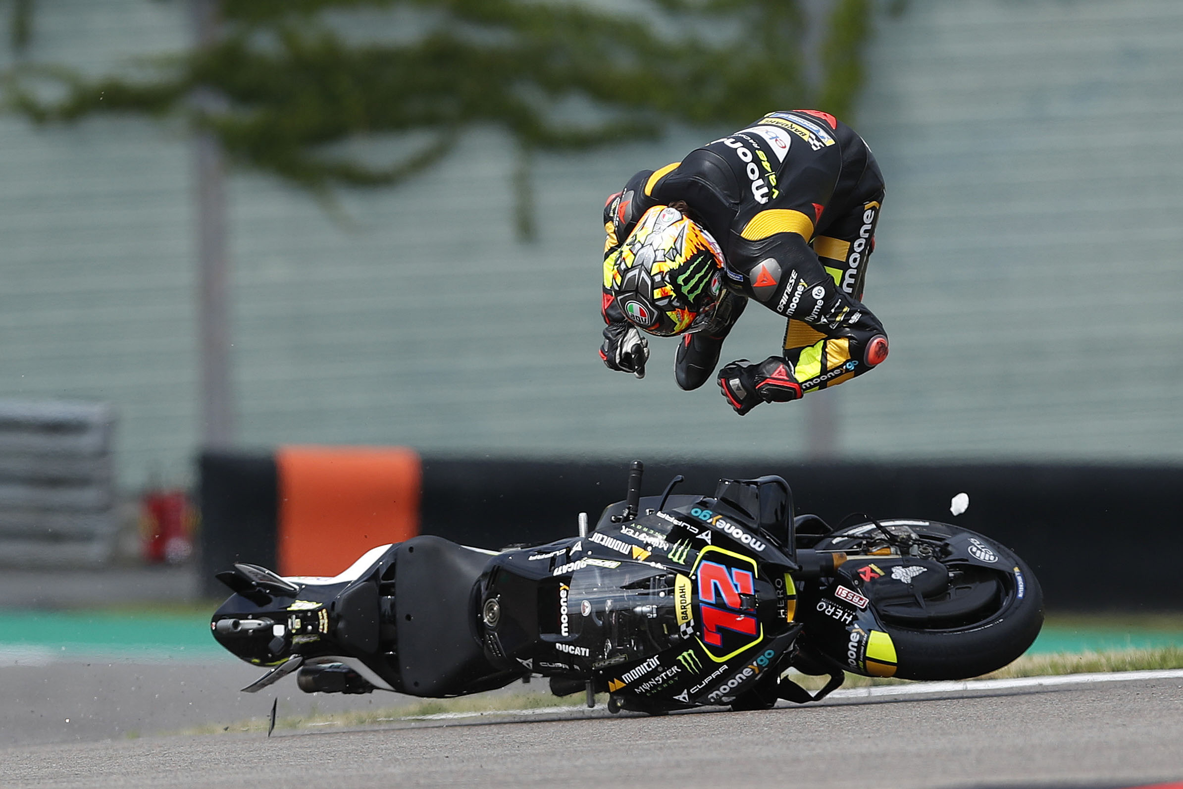 Collin Veijer crash, Moto3, French MotoGP, 13 May 2023