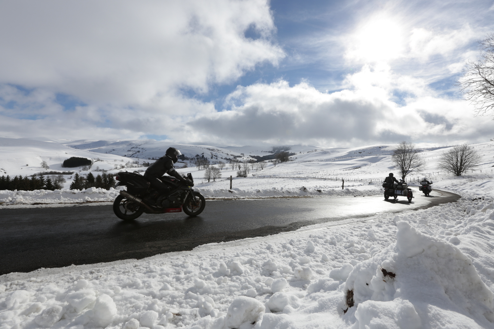 Le froid ressenti à moto en fonction de la vitesse