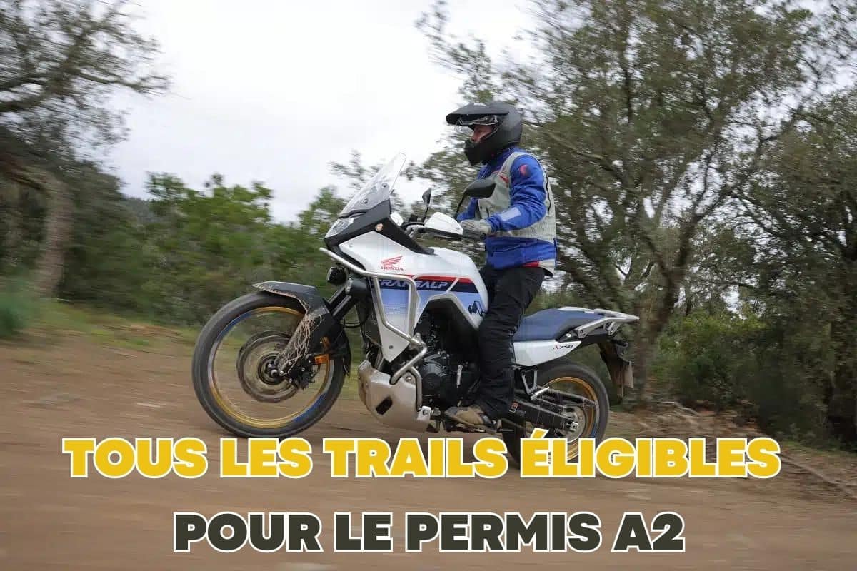 Tous les trails pour le permis A2